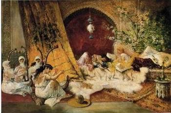 unknow artist Arab or Arabic people and life. Orientalism oil paintings  308